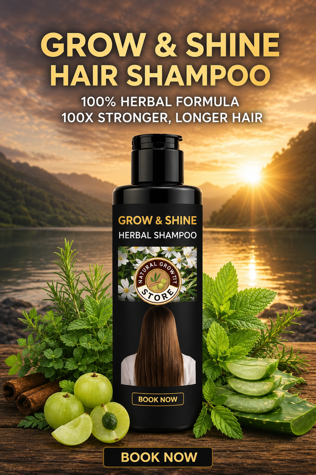 Natural Gowth Hair Shampoo
