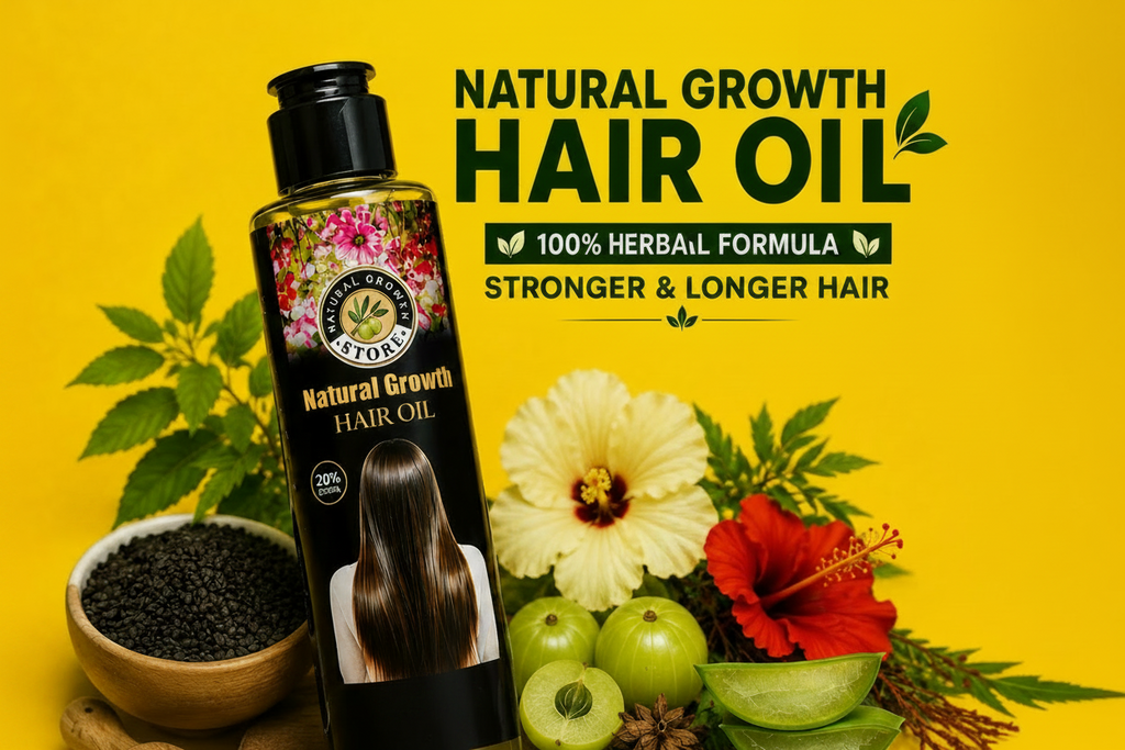 Natural Growth Hair Oil