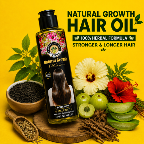 Natural Growth Hair Oil